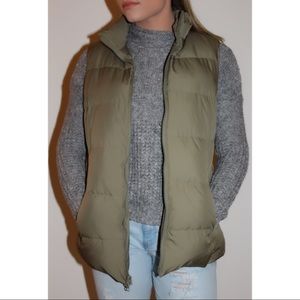 Olive Green Vest